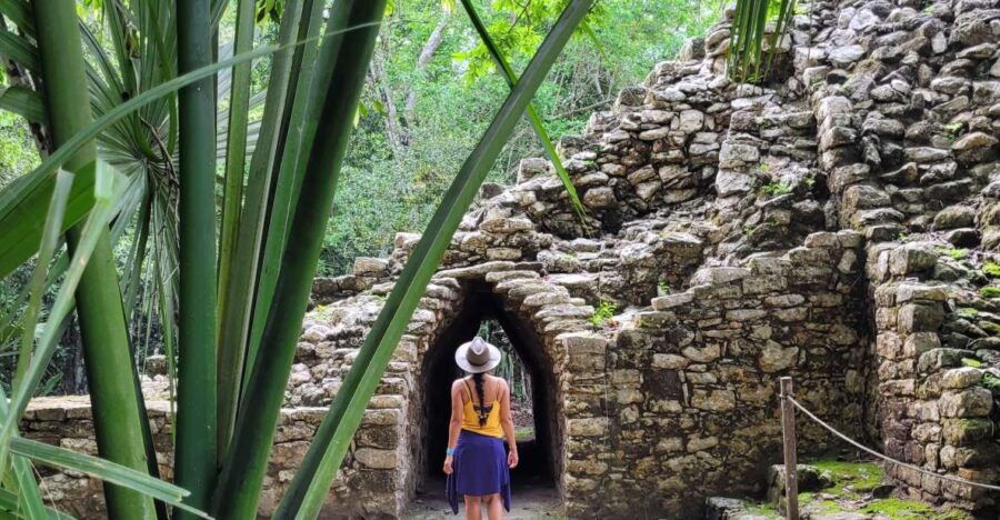 From Riviera Maya : Coba, Punta Laguna & Cenote Day Trip