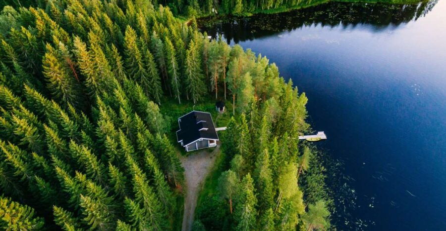 From Rovaniemi: Midnight Sun Forest Lake Float