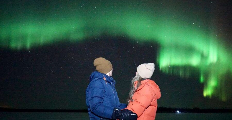 From Rovaniemi: Northern Lights Van Tour With Photos