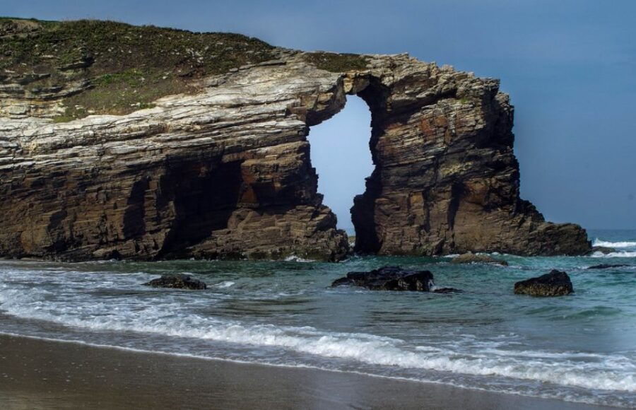 From Santiago De Compostela: Lugo and Cathedrals Beach