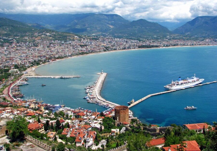 From Side: Alanya Guided City Tour With Boat Trip and Lunch