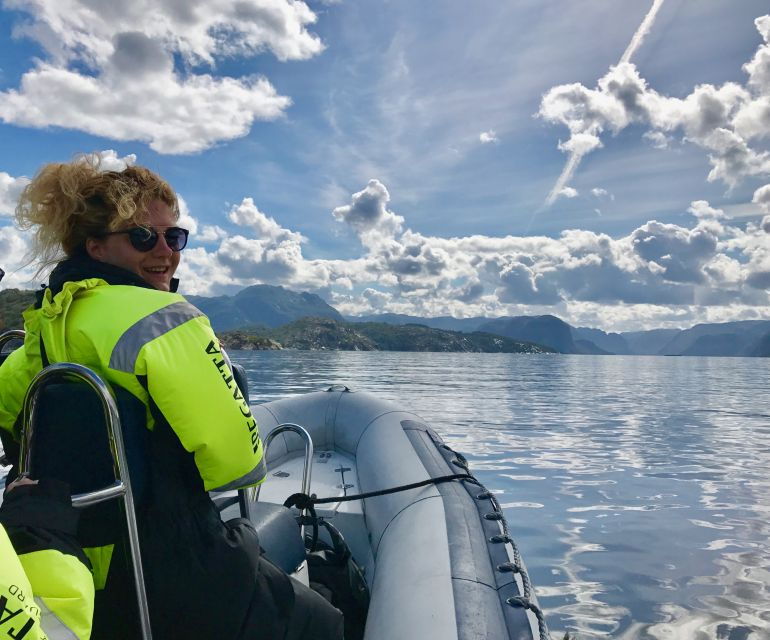 From Stavanger: RIB Tour to Lysefjord