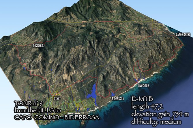 From the Hills to Oasi Biderosa & Capo Comino With Electric Mountain Bikes - Good To Know
