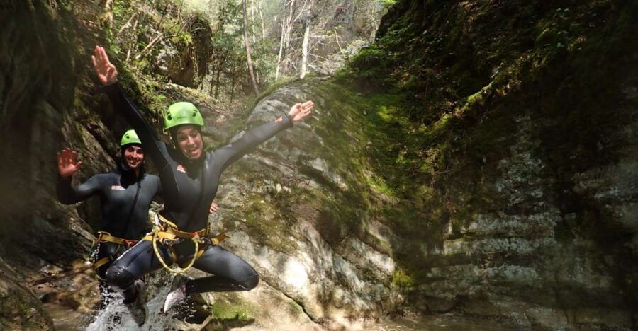 From Tignale: Canyoning Tour for Beginners