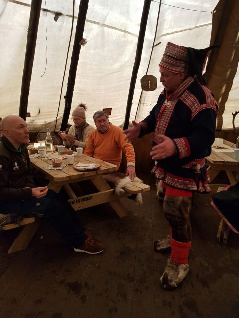 From Tromso: Northern Lights Sami Adventure in Skibotn