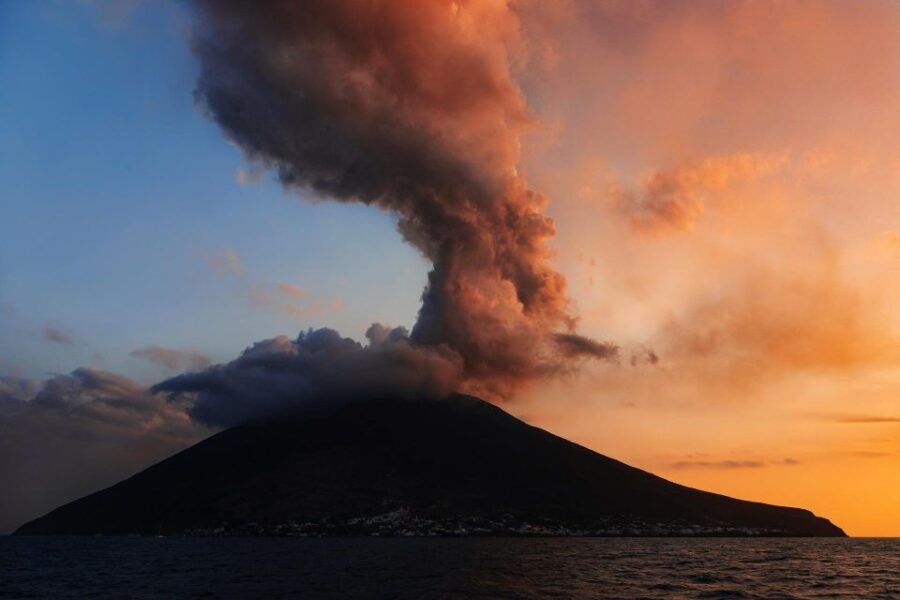 From Tropea: Panarea and Stromboli Islands Boat Tour