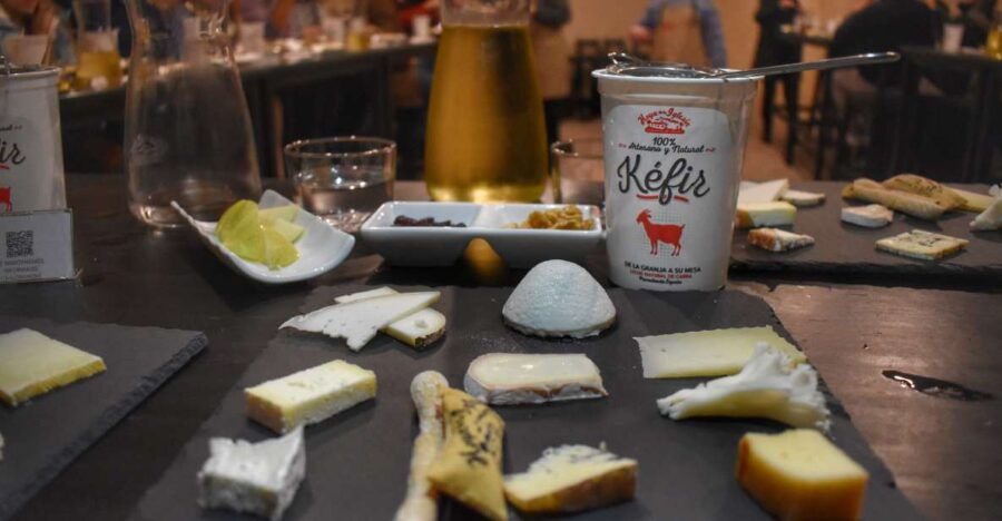 From Valencia: Guided Cheese Factory Tour With Wine Tasting