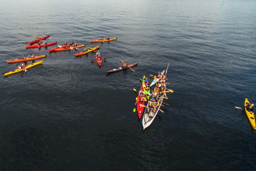 From Vaxholm: Stockholm Archipelago Big Canoe Adventure