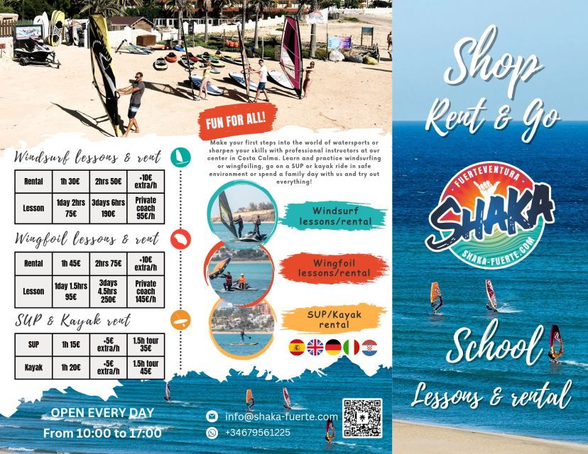 Fuerteventura: Learn Windsurfing in 3 Days!