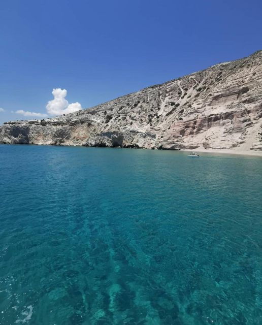 Full Day Cruise Milos and Kimolos With Kaiki Boat