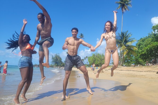 Full Day Mega Tour:El Yunque Hike/Water Slide/Beach/Piñones/Loiza
