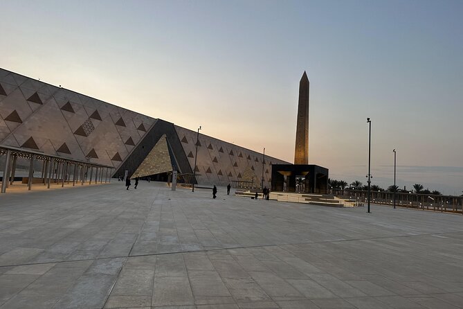 Full Day The Grand Egyptian Museum & Giza Pyramids With Lunch