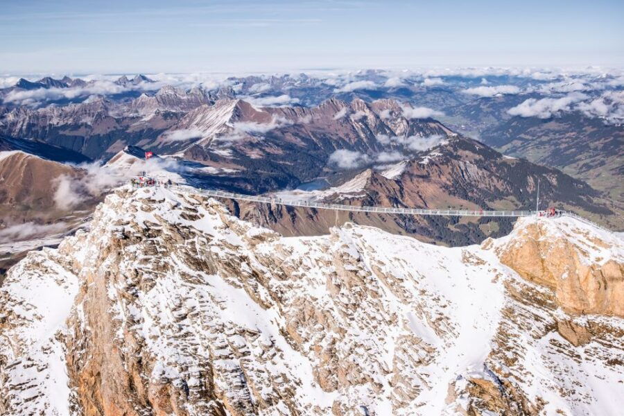 Full-Day Trip to Riviera Col Du Pillon & Glacier 3000