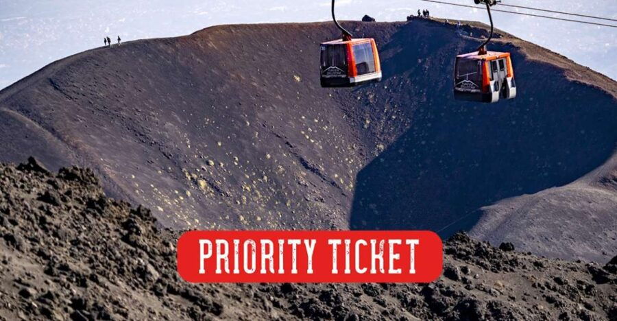 Funivia Dell’Etna: Priority Cable Car Return Ticket