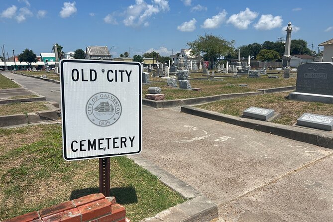 Galveston Cemetery Private Tour