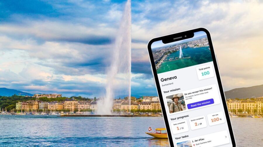Geneva: City Exploration Game and Tour on Your Phone