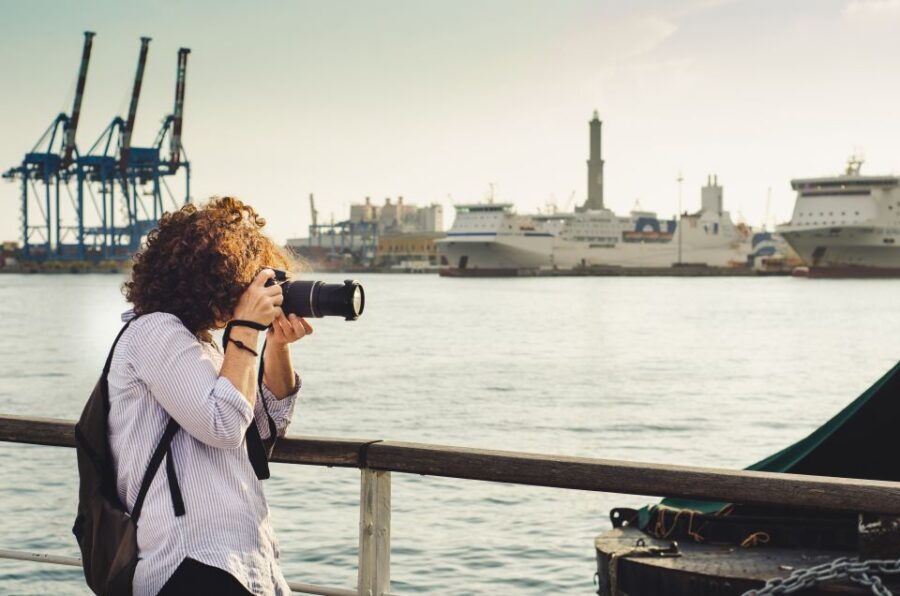 Genoa: Sunset Walking Photo Tour With Instructor