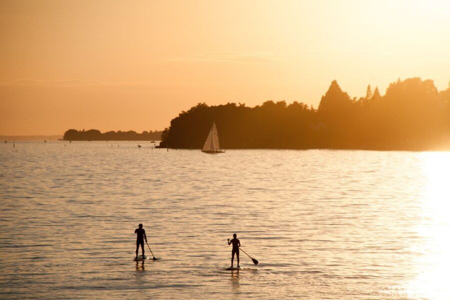 Giardini Naxos: Stand-Up Paddleboarding Trip in the Bay of Taormina
