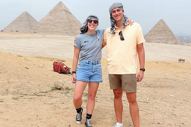 Giza Pyramids & Sphinx From Cairo Giza Hotel With Expert Guide