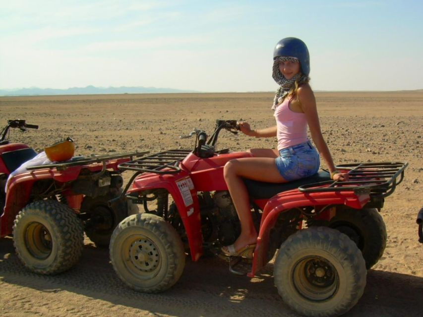 Giza: Quad Bike Ride In The Pyramids Of Giza