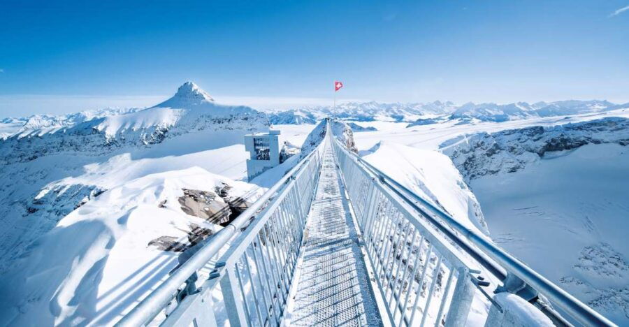 Glacier 3000 and Montreux Small Group Tour