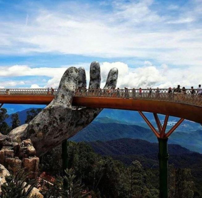 Golden Bridge-Bana Hills -Marble Mountain From Chan May Port - Good To Know