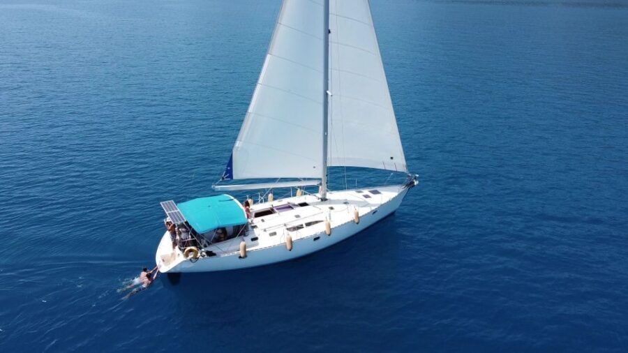 Gouvia: Corfu Island Sailing Trip With Lunch and Soft Drinks