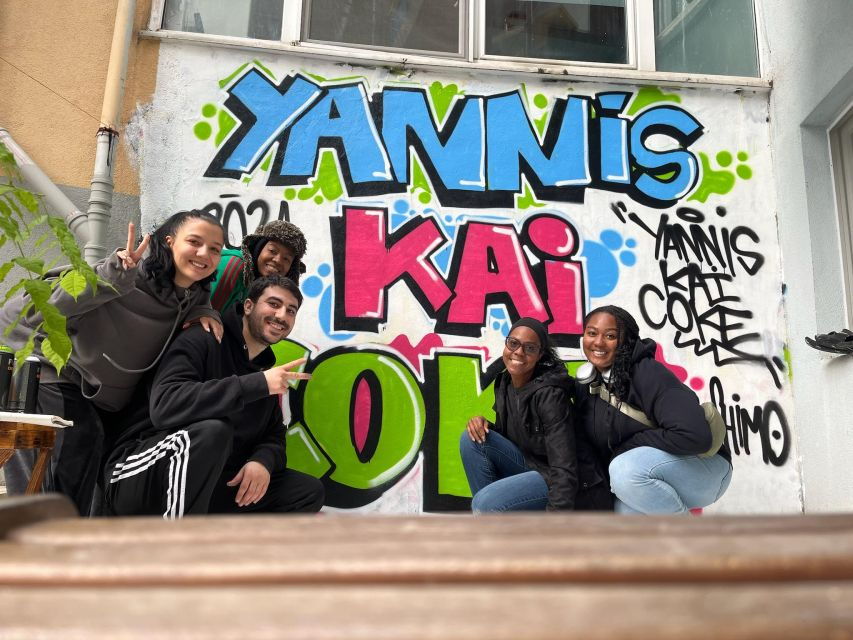 Graffiti Art Workshop With Locals at an Istanbul Home Garden - Good To Know