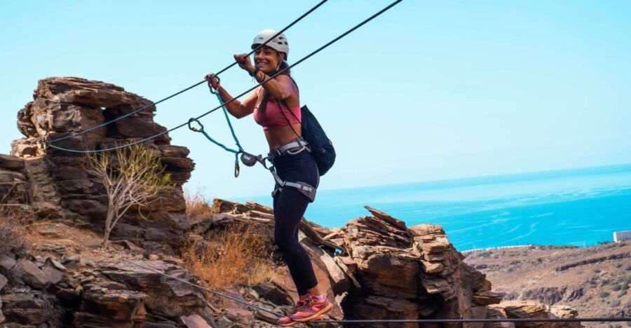 Gran Canaria: Guided via Ferrata Excursion.
