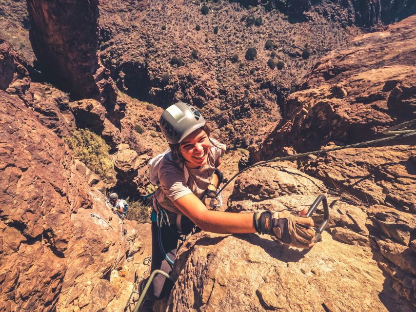 Gran Canaria: Vía Ferrata Tour for Beginners