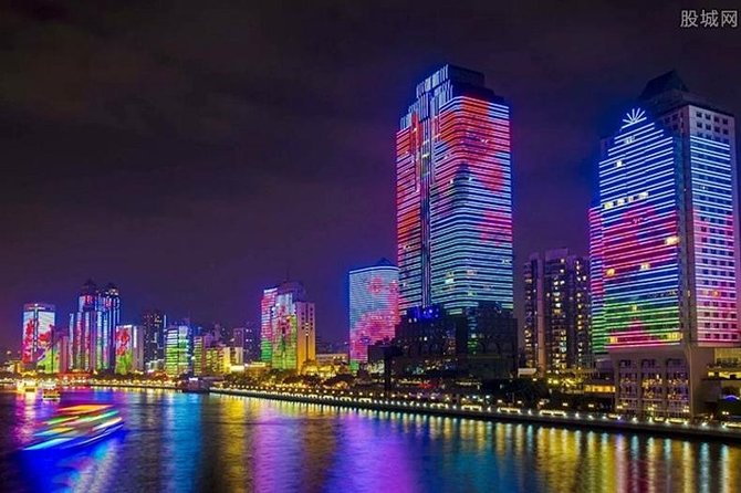 Guangzhou Night Pearl River Cruise VIP Seating With Private Transfer