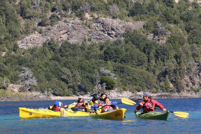 Half a Day of Kayaking on the Nahuel Huapi Lake in Private Service