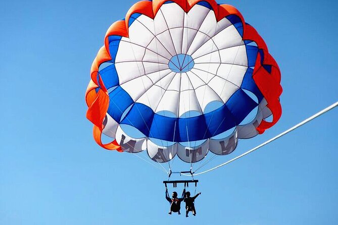 Half Day Parasailing and Uluwatu Temple Tour in Bali