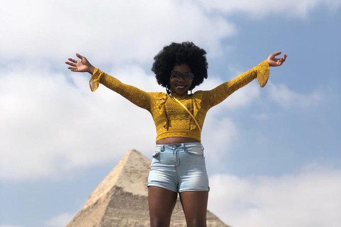 Half Day Tour Adventure for the Pyramids Sphinx 45 Minutes Camel Ride