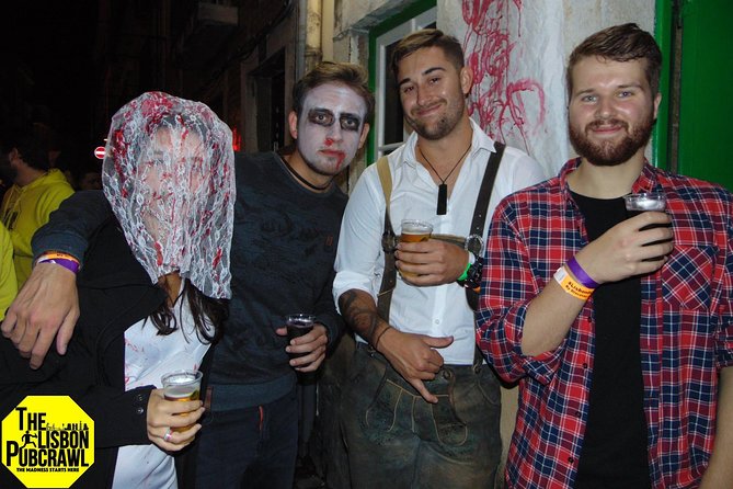 Halloween Haunts: Lisbon Pub Crawl Experience
