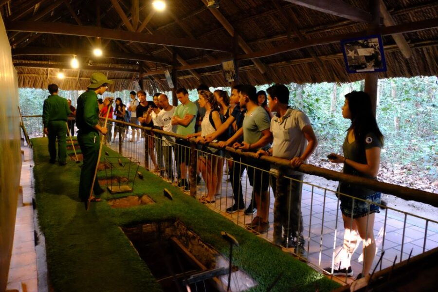 HCMC German Guided Tour Of Cu Chi Tunnels With War Veteran