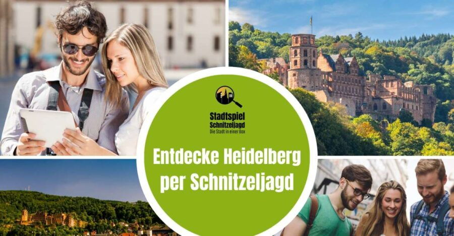 Heidelberg: Scavenger Hunt Self-Guided Tour