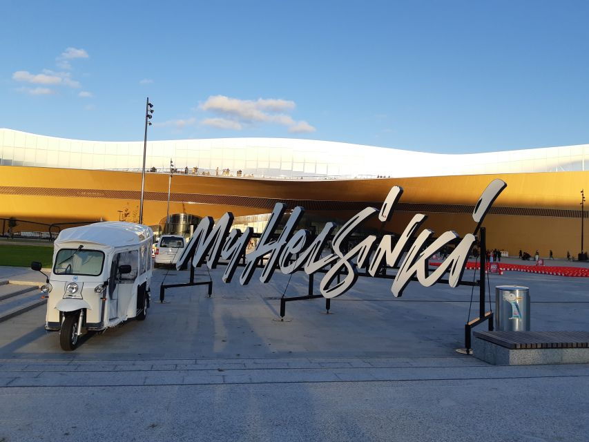 Helsinki City: 2.5-Hour City Tour With Electric Tuktuk