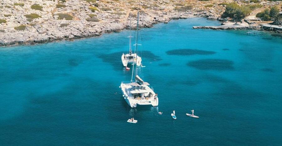 Heraklion: Late Afternoon Catamaran Cruise to Dia & Dining - Good To Know