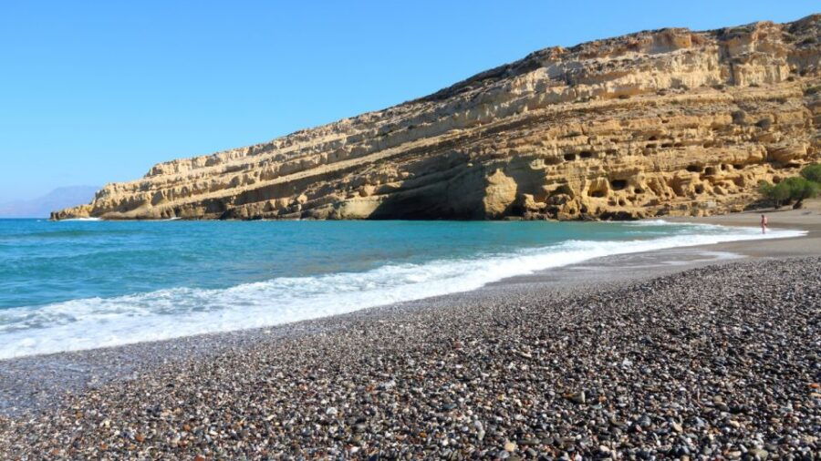 Heraklion: Matala Beach, Hippie Caves, and Gortyn Day Trip