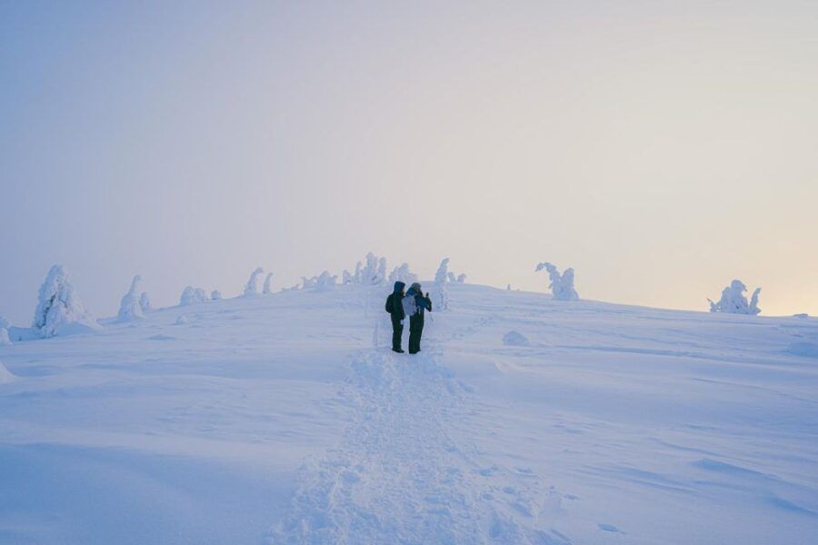 Hiking in Riisitunturi National Park With Photographer