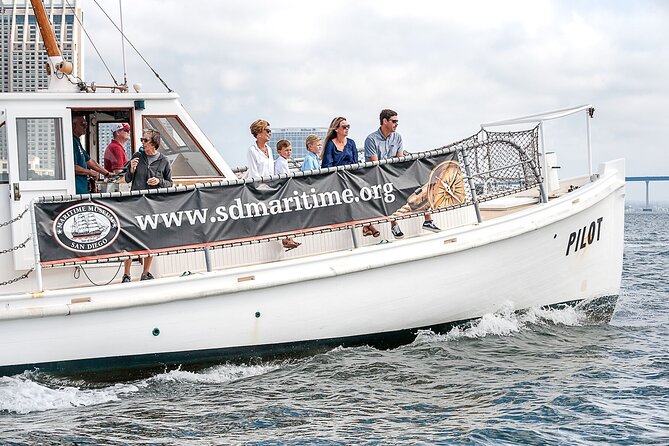 Historic Bay Cruise Aboard 1914 Pilot Boat W/General Admission Self-Guided Tour