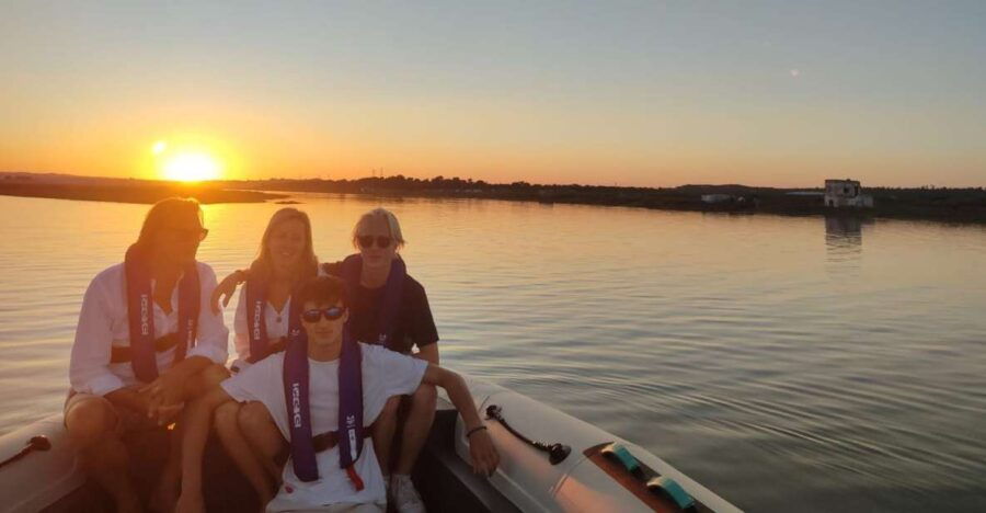 Huelva: Costa De La Luz Sunset Tour in Speedboat