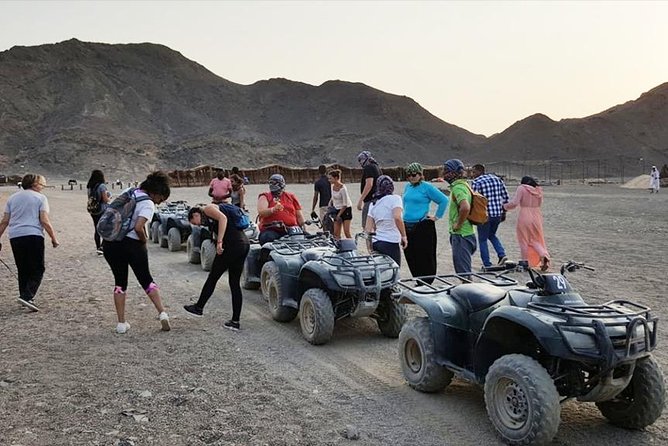 Hurghada Bedouin Desert Safari by Jeep - Quad Bike, Camel Ride & Bedouin Dinner