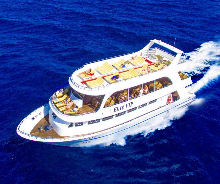 Hurghada: Elite Vip Snorkeling Cruise With Buffet Lunch
