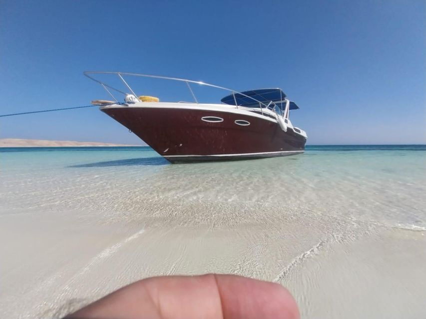 Hurghada: Private Luxury Speedboat W Snorkelling & Fruits. - Good To Know
