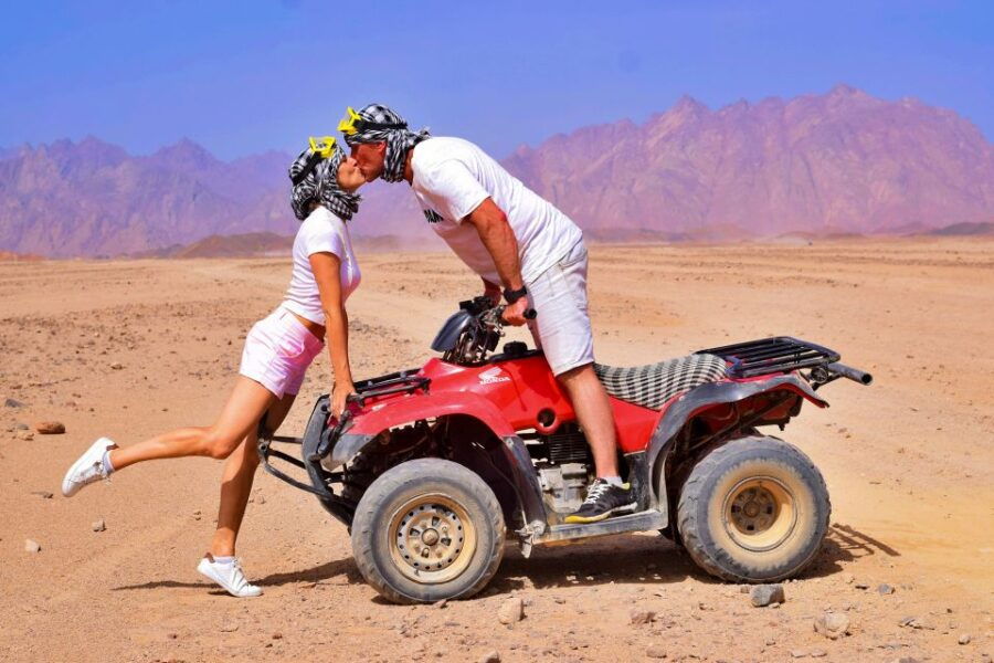 Hurghada: Safari Jeep, Quad, Buggy, Camel Ride & BBQ Dinner