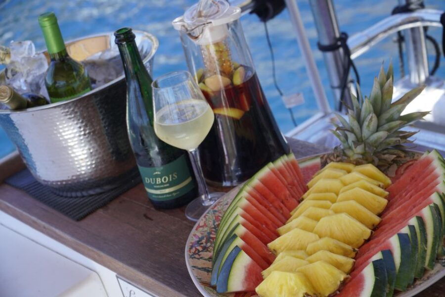 Ibiza: Cala Salada & Cala Gracio Sunset Boat Trip & Snorkel