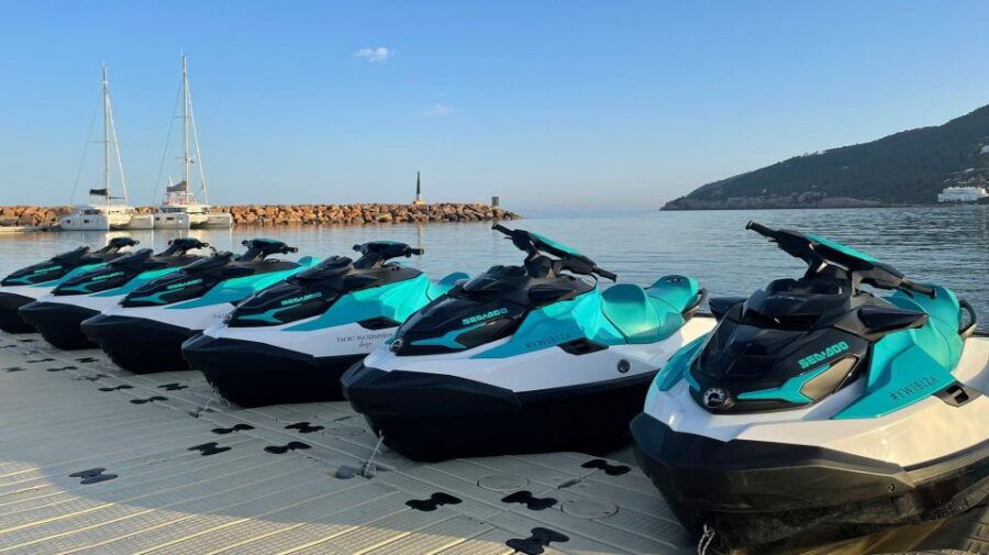 Ibiza: Private Jet Ski Tour With Instructor – Santa Eulalia