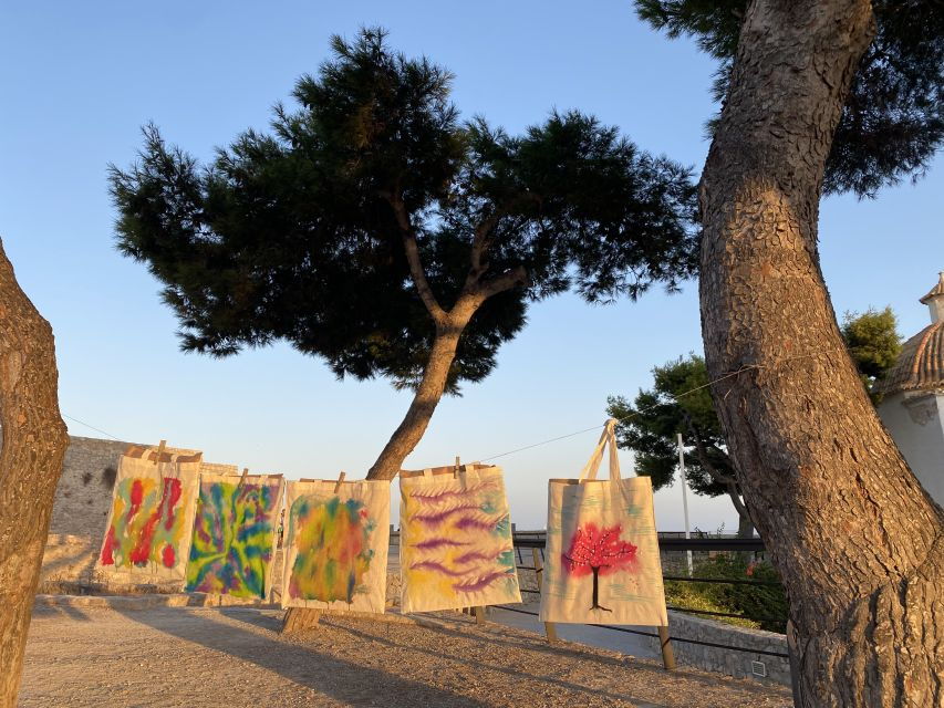 Ibiza: Walking Tour of Dalt Vila With Art Workshop